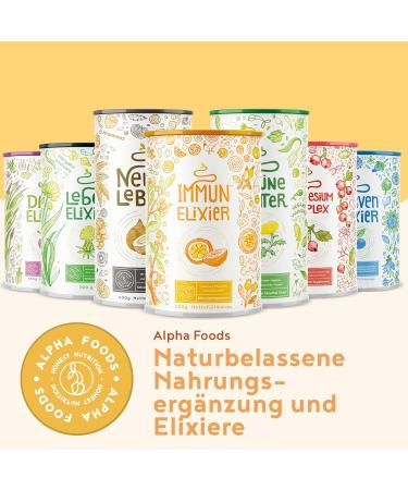 Immun Elixir Powder - Quercetin & Vitamin C with Turmeric Bioflavonoids Zinc & More for Immune Support - 450g | International Shipping - Buy Online on GoSupps.com