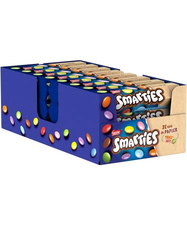 Smarties Tube - Chocolate Sweets - Display - Pack of 24 x 38g
