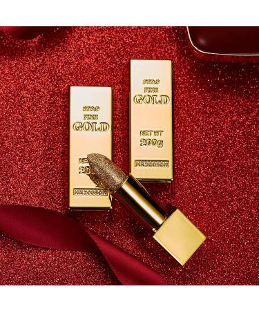 Long Lasting Matte Lipstick for Women | Moisturizing, Waterproof & No-Fade | Vintage Makeup | Lightweight Gold Lipstick Stain - 04 - Buy Online on GoSupps.com