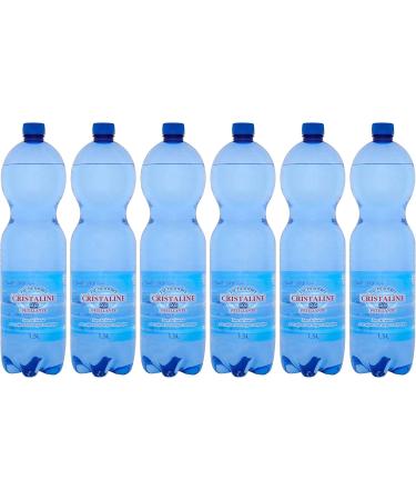 Cristaline Sparkling Spring Water 6 x 1.5L - Buy Online on GoSupps.com