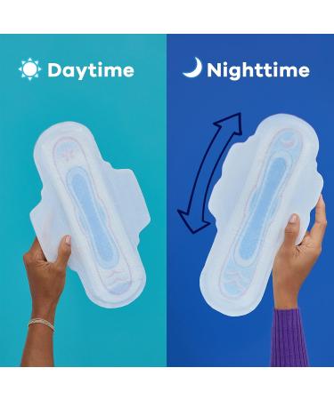 Always Ultra Thin Overnight Pads Size 4 with Wings - 96 Count - Buy Online on GoSupps.com