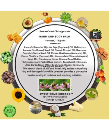 Moisturizing Hand & Body Balm for Dry Cracked Skin - Hydrating Protection for Hands, Feet, and Elbows - Great Gift Idea! - Buy Online on GoSupps.com