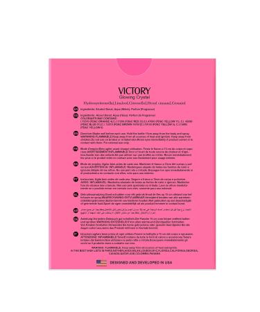 Hybrid & Company Women Victory Glowing Crystal Eau De Parfum Vaporisateur Natural Spray 3.4 Fl Oz VICTORY GLOWING CRYSTAL 3.4 Fl Oz (Pack of 1) - Buy Online on GoSupps.com