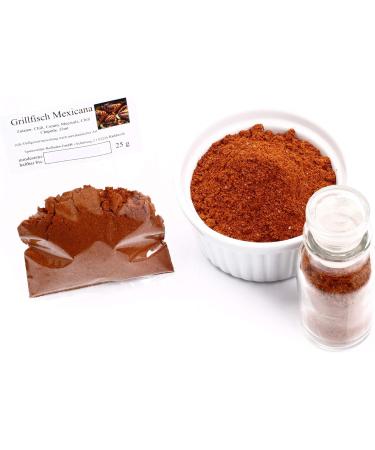  Feine W rze Mexicana BBQ Spice Mix without Taste Amplifier Mexican Spices for Grilling Fish 25g - Buy Online on GoSupps.com
