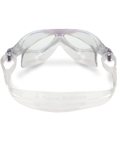 Aquasphere Vista Junior Swimming Goggles - 180 Degree Vision, Leak Free Seal, Anti-Fog, Pink - Buy Online on GoSupps.com
