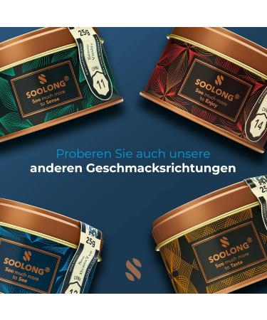 Soolong See China No12 Oolong Tea - Premium Dark Oxidized Loose Leaf - Powerful & Earthy Flavor - 100g Can - International Shipping Available - Buy Online on GoSupps.com