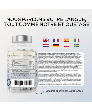Zinc 25mg + Vitamine C - 3 Formes: Zinc Bisglycinate Picolinate Monomethionine Triple Zn Complement Alimentaire Haute Puissance Formule Spectre Complet - 180 Gelules - Buy Online on GoSupps.com
