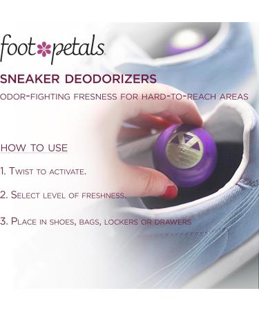 Fancy Feet Women's Sneaker Deodorizers - 3 Pairs for Fresh Shoes | International Shipping Available - Buy Online on GoSupps.com
