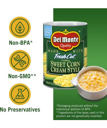 Del Monte Canned Fresh Cut Blue Lake French Style Green Beans Cream - Buy Online on GoSupps.com