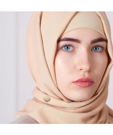 8 Piece Strongest Magnetic Hijab Pins for Women - Multi-Use Colorful Scarf Buttons - Rustic Style - Buy Online on GoSupps.com