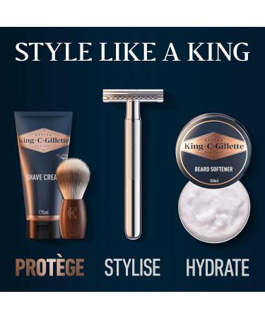 King C. Gillette Original Shaving Cream 175ml For a Professional Quality Shave - Buy Online on GoSupps.com