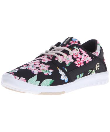 Etnies Women's Scout Sneaker 36 EU Black Floral 993