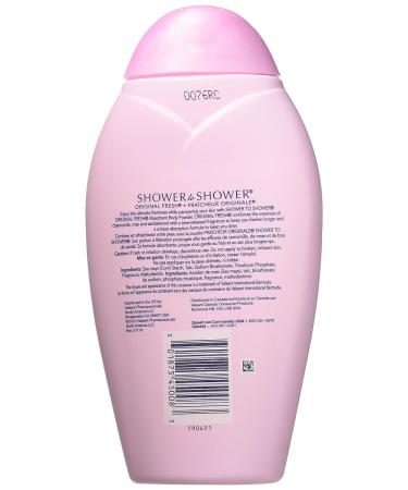 Shower To Shower Original 8oz - Refreshing Body Powder - Pack of 1 - Buy Online on GoSupps.com