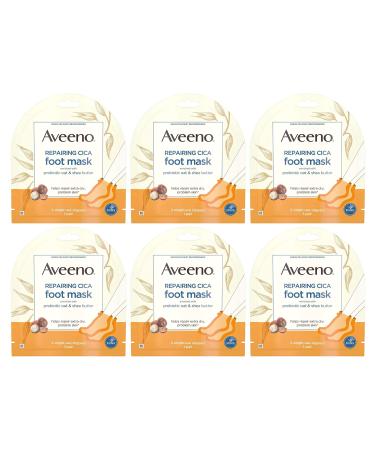 Aveeno Repairing Cica Foot Mask 2 Single-Use Slippers