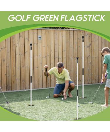 Set of 3 Portable Fiberglass Golf Putting Green Flagsticks - 3 Feet - Buy Online on GoSupps.com