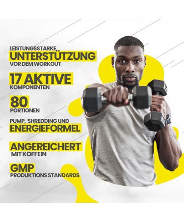 Olimp Sport Nutrition Blackweiler Shred - Exotic Orange 480g | Pre Workout Booster & Fat Burner | L-Arginine & Beta-Alanine - Buy Online on GoSupps.com
