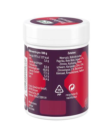 Fuchs Gourmet Selection Asia Tandoori Masala - Refillable Spice Mix for Meat & Vegan Dishes 80g - Buy Online on GoSupps.com