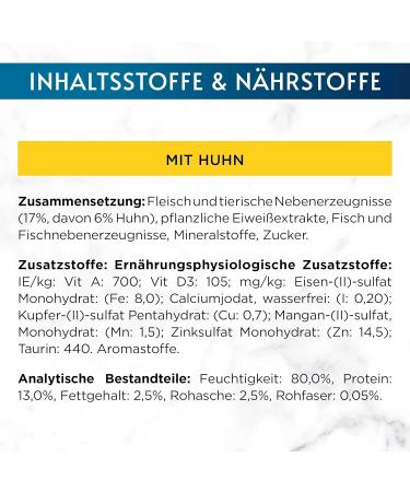 Buy PURINA GOURMET Perle Selected Strips Wet Cat Food - Chicken Flavor 26 Pack (26 x 85g) | Premium International Shipping - Buy Online on GoSupps.com