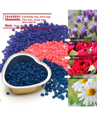 ANREACHO Waxing Kit for Women - Wax Warmer with Aloe Formula for Coarse Hair Removal - Hard Stripless Wax Beads for Bikini, Legs, Face, and Underarm - Buy Online on GoSupps.com