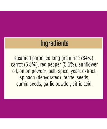 UNCLE BEN'S Express Vegetable Pilau Rice 250 g (Pack of 6) - Buy Online on GoSupps.com