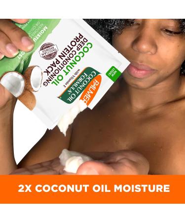 Palmer's Coconut Oil Formula Moisture Boost Protein Pack - Hair Treatment for Dry Damaged & Colored Hair 12 Pack (2.1 oz Each) | Shop Internationally - Buy Online on GoSupps.com