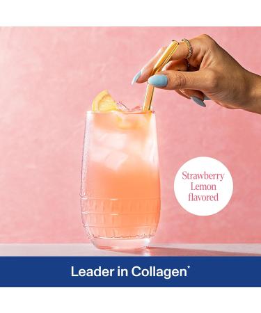 Vital Proteins Collagen Peptides Advanced Hydrolyzed Peptides with Hyaluronic Acid and Vitamin C - Strawberry Lemon Flavor Powder - 10.5oz - Buy Online on GoSupps.com