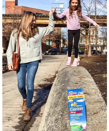 Claritin Children's 24HR Non-Drowsy Allergy Medicine - Grape Flavored Syrup 8oz - Buy Online on GoSupps.com