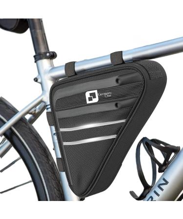 Germany One bicycle frame bag waterproof reflective bicycle bag frame vol.1.6 L. triangle bag bicycle frame pocket bicycle pocket bike frame