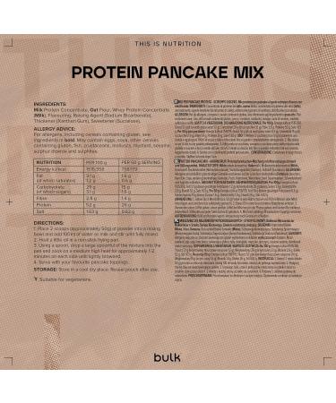 High Protein Maple Pancake Mix - 500g | Bulk Size - Buy Online on GoSupps.com