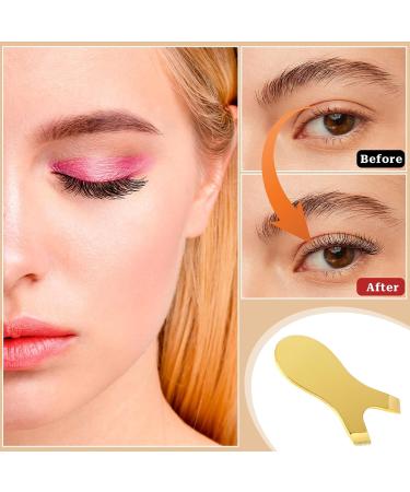 2 in 1 Y Shape Lash Comb for Lash Lift and Tint Stainless Steel Y Eyelash Brush Reusable Eyelash Comb Eye Makeup Tool Eyelash Separator Tool for Eyelash Perm (Gold) Flattop & Comb - Buy Online on GoSupps.com