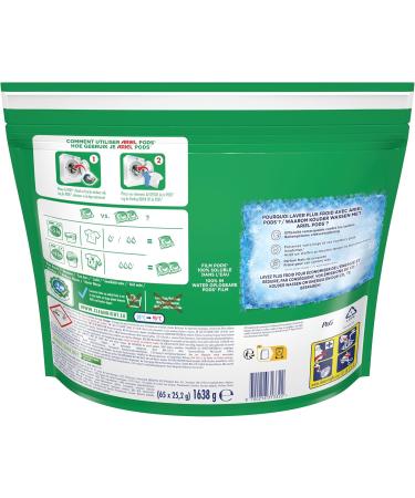 Ariel 4in1 PODS Liquid Detergent Capsules 65 Washes +Extra Color Protection Renews Color Shine And Protects Fibers - Buy Online on GoSupps.com