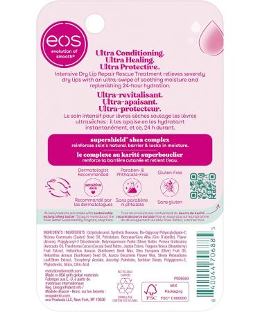 EOS Lip Repair - Extra Dry Lip Treatment - Conditions & Protects Severely Dry Lips - Hypoallergenic - Immediate 24-Hour Moisture 0.35 ounces - Buy Online on GoSupps.com