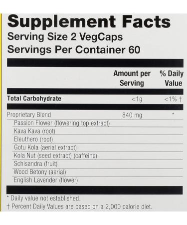 Happy Camper Natural Balance 120 VCaps - Natural Mood & Stress Support - Buy Online on GoSupps.com