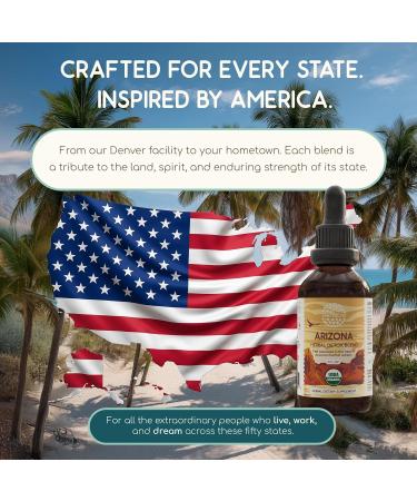 HerbEra Arizona Herbal Detox Blend - USDA Organic Extract Made in USA | Immune & Liver Support Liquid Drops | Amla Dandelion Root Eleuthero Milk Thistle Sarsaparilla | 2 fl oz - Buy Online on GoSupps.com