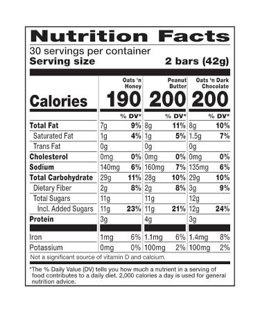 Nature Valley Crunchy Value Pack - 1.49 oz, 30 ct (60 Bars) - Buy Online on GoSupps.com