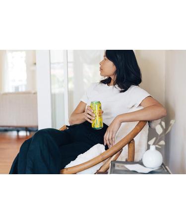 Guayaki Yerba Mate Organic Enlighten Mint Clean Energy Drink 15.5oz (Pack of 12) | 150mg Caffeine | 15.5 Fl Oz - Buy Online on GoSupps.com