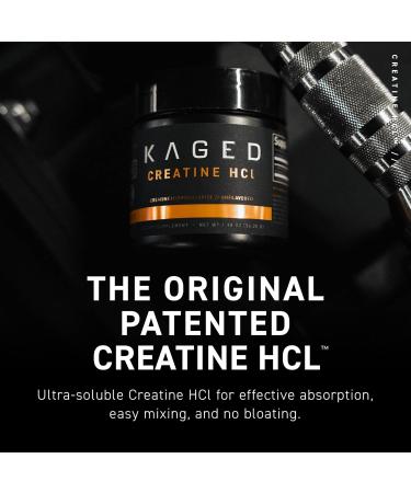Kaged Muscle Creatine HCL (75 Serv) - Premium Lemon Lime - Boost Performance & Recovery - International Shipping Available - Buy Online on GoSupps.com