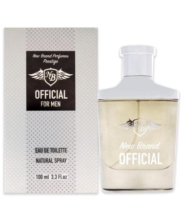 New Brand Perfumes Official EDT Spray Men 3.3 oz (OFF1M)