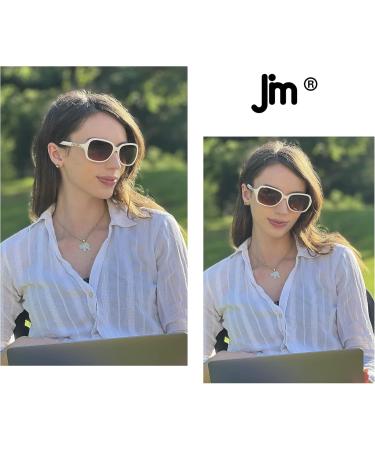JM Classic Bifocal Reading Sunglasses for Women - Vintage UV Protection Gray Tortoise 1.0x Outdoor Glasses - Buy Online on GoSupps.com