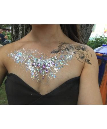  Beyond Chunky BG06 Glitter for Festival Look Glitter Face Body Hair 50g Silver - Buy Online on GoSupps.com