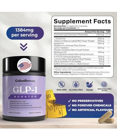 ColonBroom GLP-1 Weight Management Supplement for Women & Men (60 Capsules) & Apple Cider Vinegar Gummies for Women (60 Gummies) - Supports Gut Health Metabolic Wellness & Appetite Regulation - Buy Online on GoSupps.com