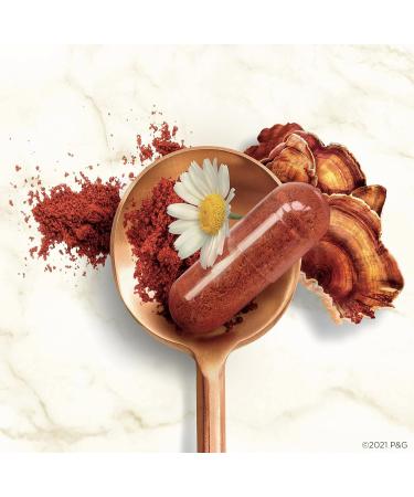 Hair Food Hair Skin and Nails Vitamins - Gluten Free & Vegan with Probiotic Biotin for Hair Growth - 30 Capsules - Buy Online on GoSupps.com