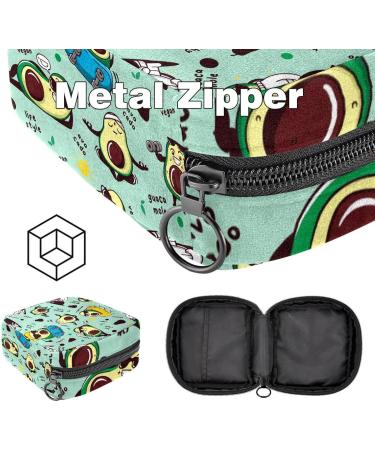 MUOOUM Menstrual Artery Bag - Stylish Zipper Bag for Tampons | 3D Mystical Snake Design Color 8 | Ideal for Women & Girls - 4.7x6.6x6.6 in (12x17x17 cm) - Buy Online on GoSupps.com
