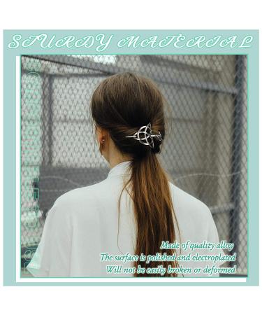 Viking Celtic Dragon Hair Clips - 2 Piece Set for Women | Norse Knot Hair Stick Accessories - Buy Online on GoSupps.com