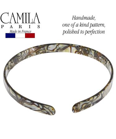 Camila Paris CP2005 Handmade Onyx French Headband for Women - Strong Hold Grip, Lightweight & Flexible - No Slip Styling Hair Accessory - Made in France (Medium, Pack of 1) - Buy Online on GoSupps.com