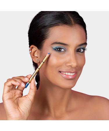 Impala Waterproof Eyeliner Pencil 318 | Electric Blue Long-Lasting Eye Makeup | Creamy Texture | Easy Application - Buy Online on GoSupps.com