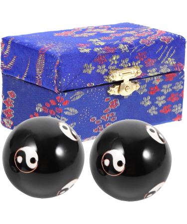 Buy TOVINANNA 8 STK Chinese Massage Balls - Stress Relief Therapy Tool for Hands | Reusable Metal Handballs - Buy Online on GoSupps.com
