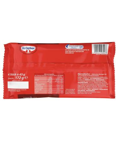 Dr. Oetker Mini Marble Cake 5-Pack | Individually Wrapped Chocolate Glazed Treats - Perfect for Any Occasion! - Buy Online on GoSupps.com