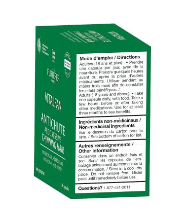 Ren Furterer - VITALFAN - Progressive Hair Thinning - Dietary Supplement - Hereditary & Hormonal - 30 capsules - Buy Online on GoSupps.com