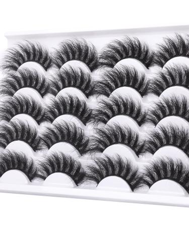 Kiromiro Fluffy 20mm Dramatic False Eyelashes - Faux Mink Cat Eye D Curl Lash Extension Pack - Buy Online on GoSupps.com
